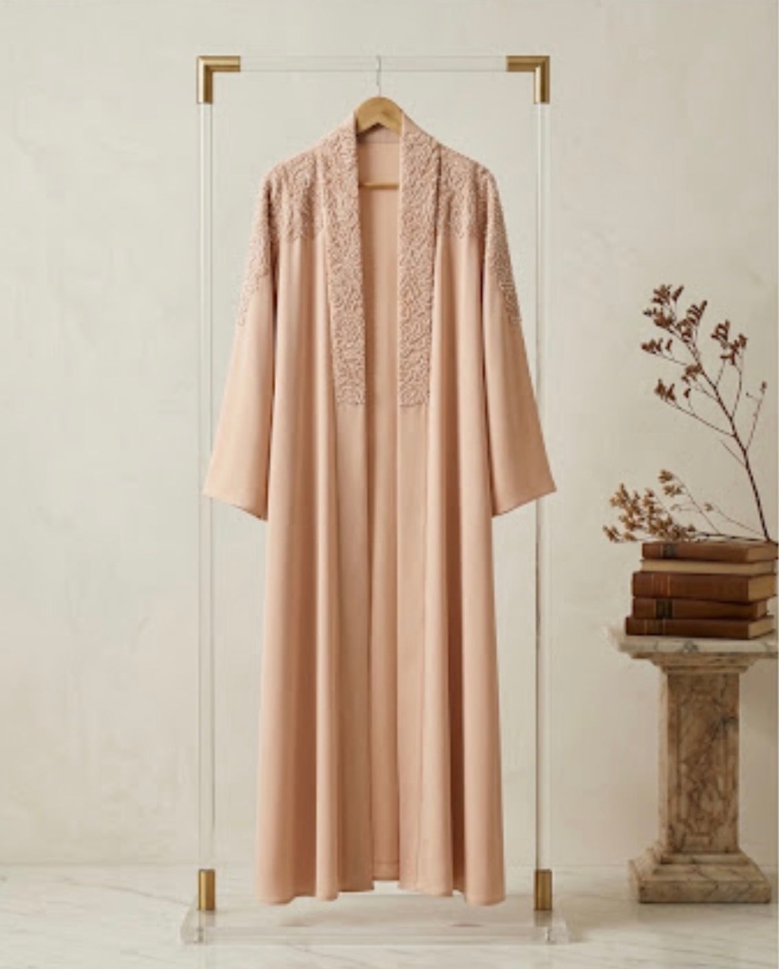 Blush Rosé Kimono Haute Couture