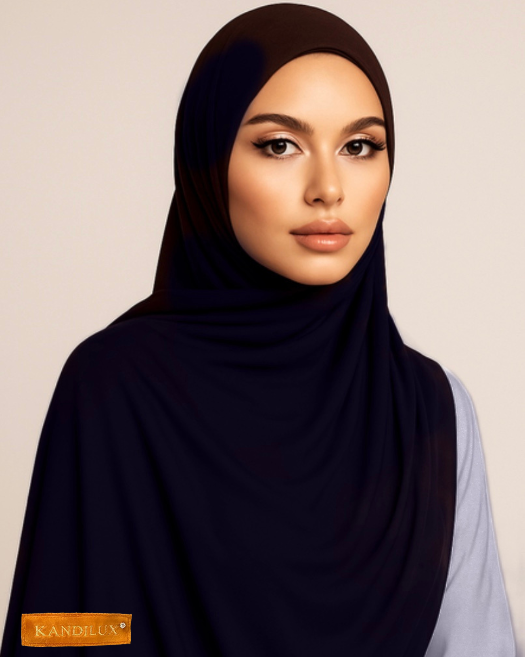 Châle bleu éclipse