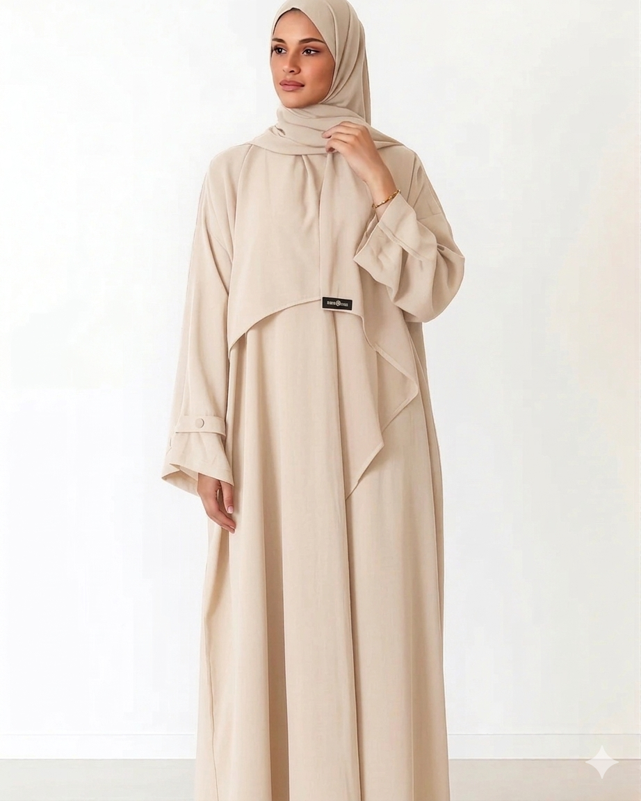 Abaya Voile de chair