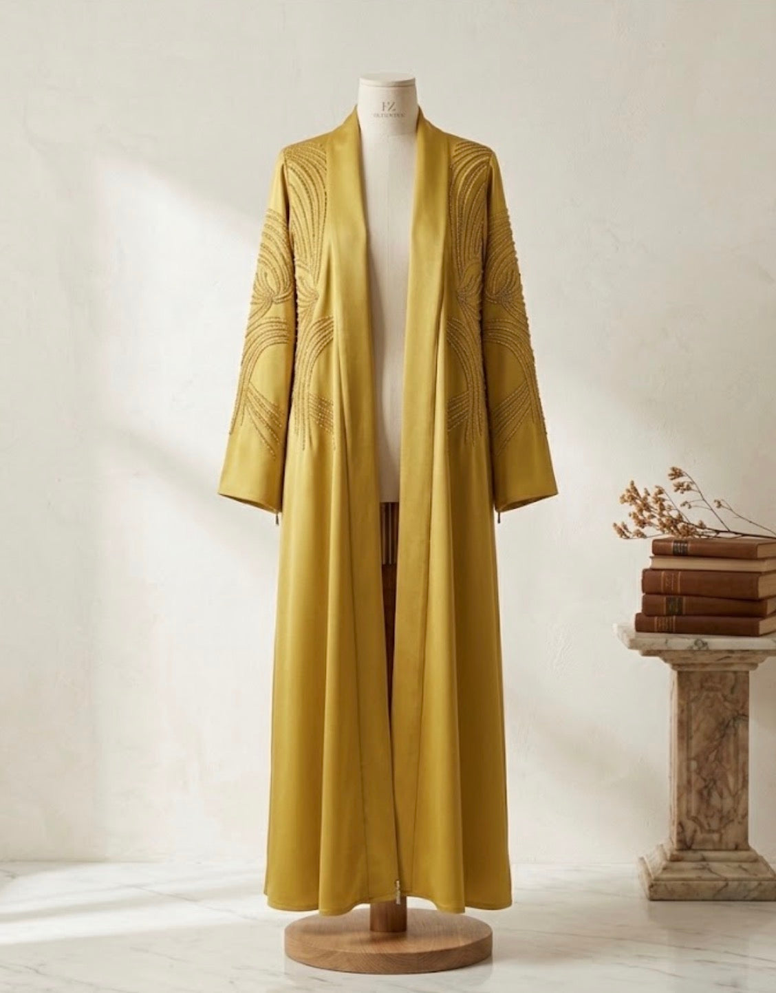 Or impérial Kimono Haute couture