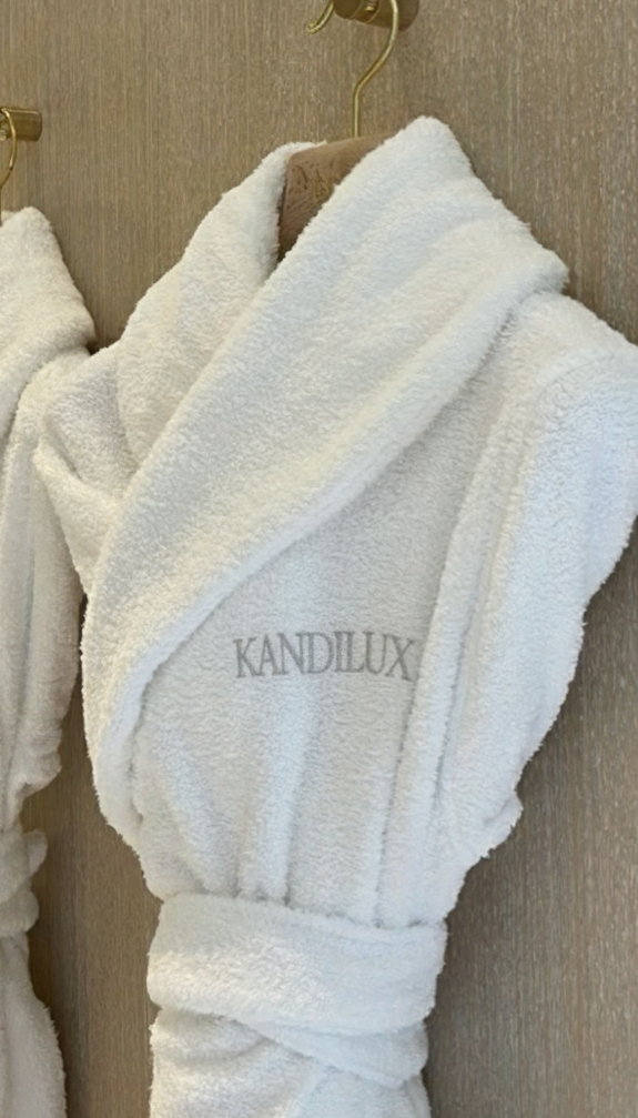 Peignoir en coton Kandilux – Élégance